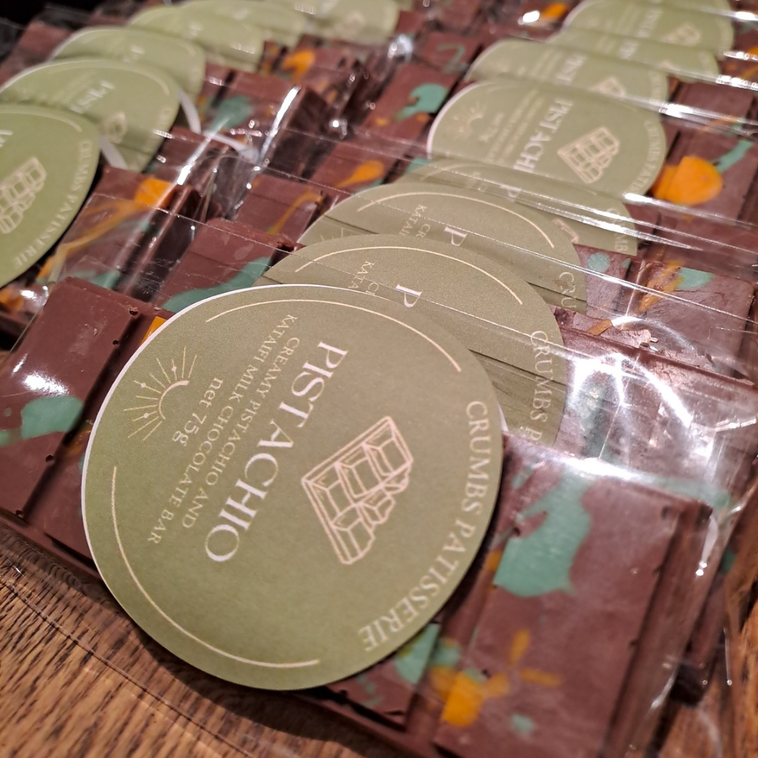 Pistachio Kataifi Chocolate Bar