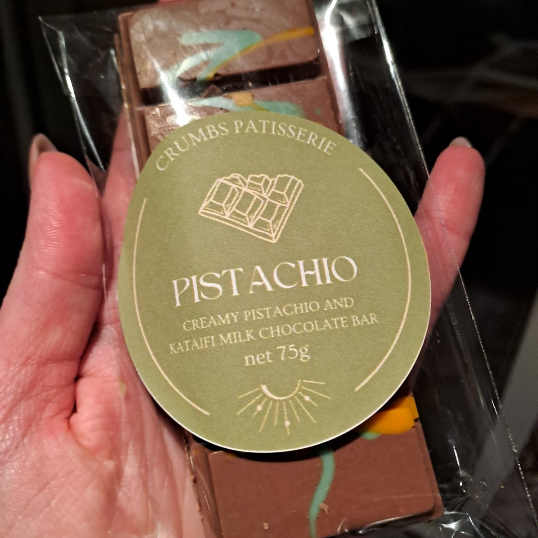 Pistachio Kataifi Chocolate Bar